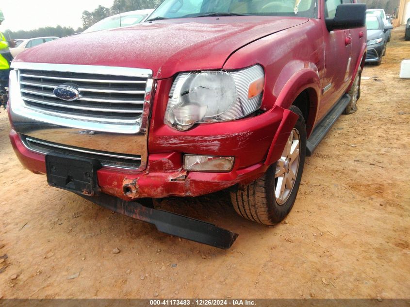 2008 Ford Explorer Xlt VIN: 1FMEU63E68UA67626 Lot: 41173483