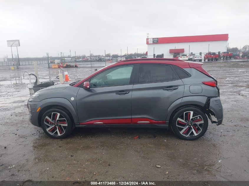 2019 Hyundai Kona Iron Man VIN: KM8K53A58KU319918 Lot: 41173488