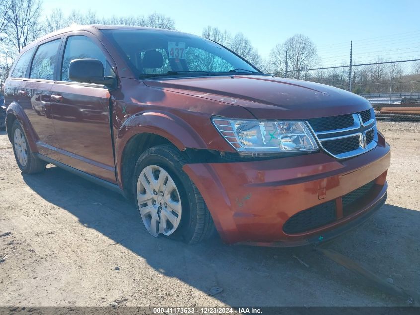 VIN 3C4PDCAB1ET303660 2014 DODGE JOURNEY no.6