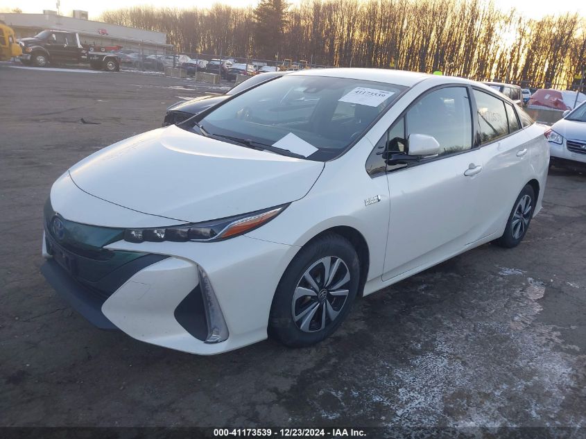 VIN JTDKARFP9H3043759 2017 Toyota Prius, Prime Premium no.2