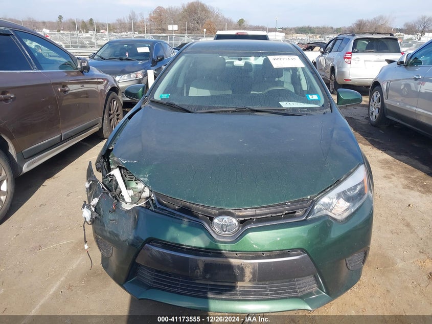 2016 TOYOTA COROLLA VIN: 2T1BURHEXGC627693