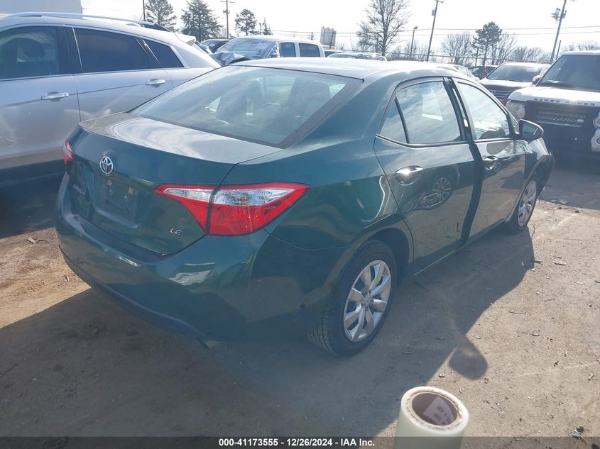2016 TOYOTA COROLLA VIN: 2T1BURHEXGC627693