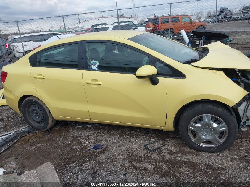 2016 Kia Rio Lx VIN: KNADM4A36G6548675 Lot: 41173560