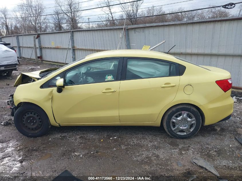 2016 Kia Rio Lx VIN: KNADM4A36G6548675 Lot: 41173560