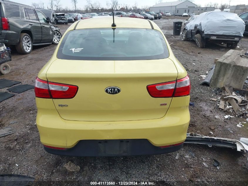 2016 Kia Rio Lx VIN: KNADM4A36G6548675 Lot: 41173560