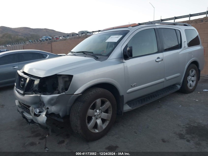 2008 NISSAN ARMADA VIN: 5N1BA08CX8N630672