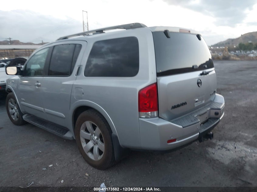 2008 NISSAN ARMADA VIN: 5N1BA08CX8N630672