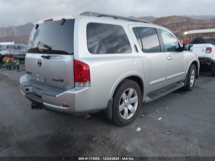 2008 NISSAN ARMADA VIN: 5N1BA08CX8N630672