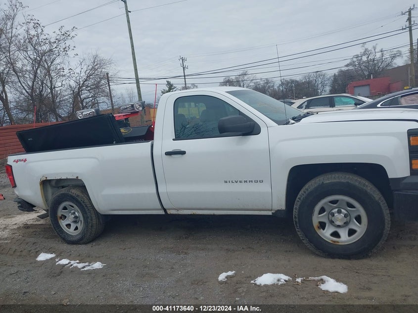 2014 CHEVROLET SILVERADO 1500 WORK TRUCK 1WT - 1GCNKPECXEZ205534