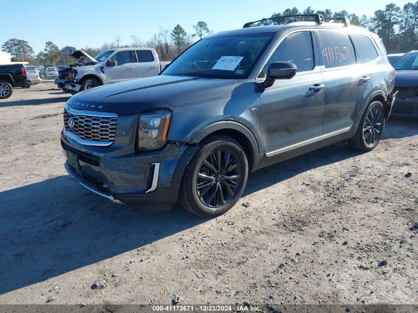 VIN 5XYP5DHC3LG029495 2020 KIA Telluride, SX no.2