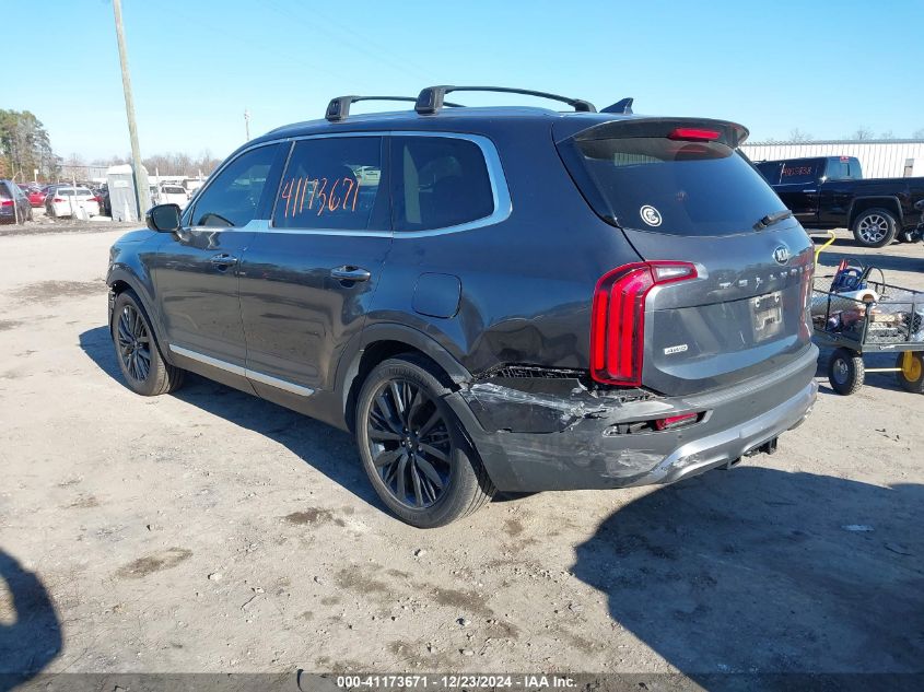 VIN 5XYP5DHC3LG029495 2020 KIA Telluride, SX no.3