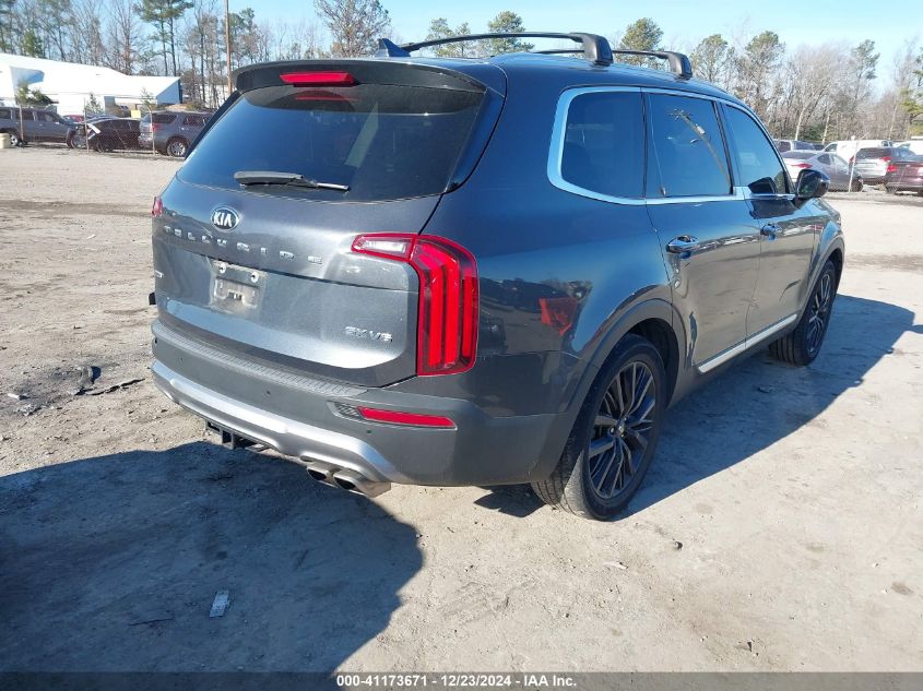 VIN 5XYP5DHC3LG029495 2020 KIA Telluride, SX no.4