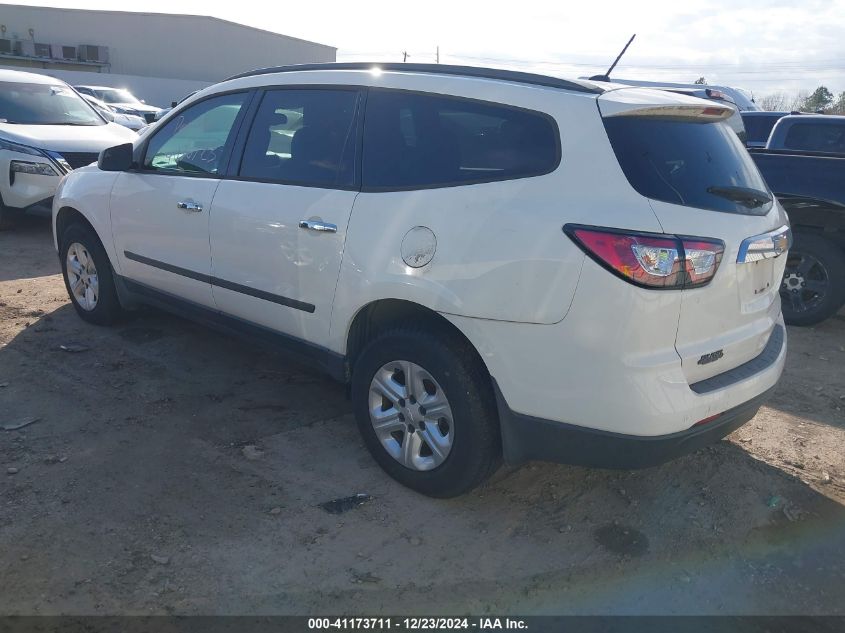 VIN 1GNKRFED1EJ223167 2014 Chevrolet Traverse, LS no.3