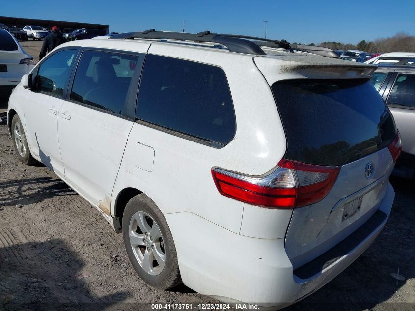 VIN 5TDKK3DC8FS591726 2015 Toyota Sienna, Le 8 Pass... no.3