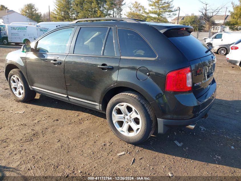 VIN 2FMDK4JC1EBA98372 2014 Ford Edge, Sel no.3