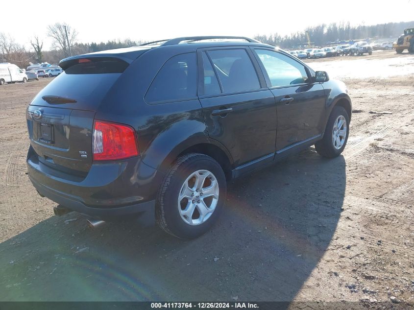 VIN 2FMDK4JC1EBA98372 2014 Ford Edge, Sel no.4