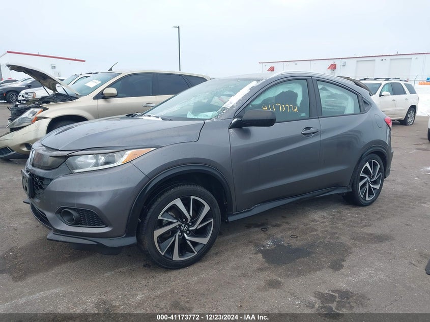 2019 HONDA HR-V VIN: 3CZRU6H10KG725585