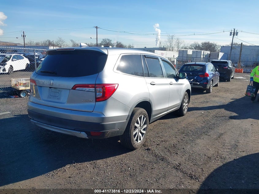 2019 HONDA PILOT VIN: 5FNYF6H54KB097860