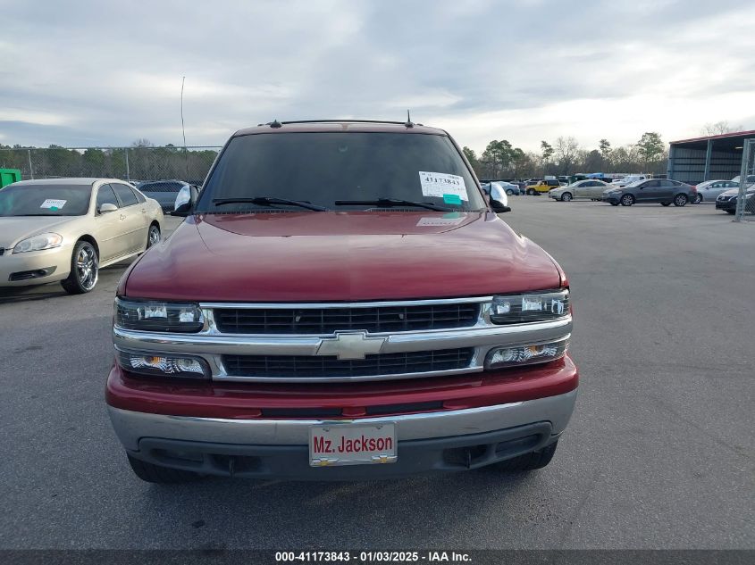 2003 Chevrolet Suburban 1500 Lt VIN: 1GNEC16Z83J315286 Lot: 43132208