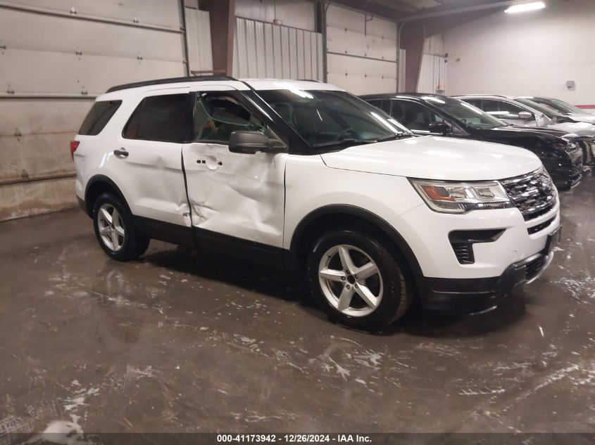 VIN 1FM5K8B83JGA67861 2018 Ford Explorer no.1