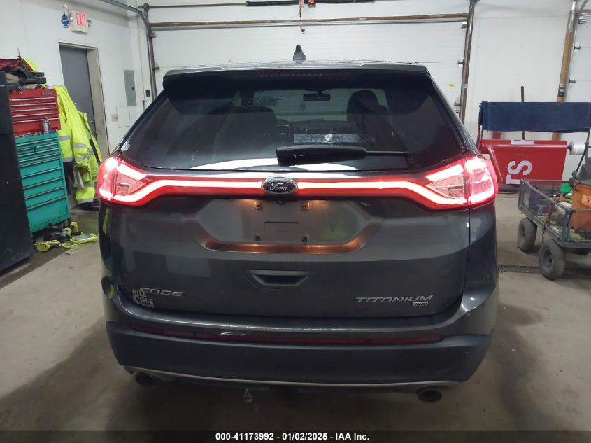 VIN 2FMTK4K85FBC38236 2015 FORD EDGE no.17