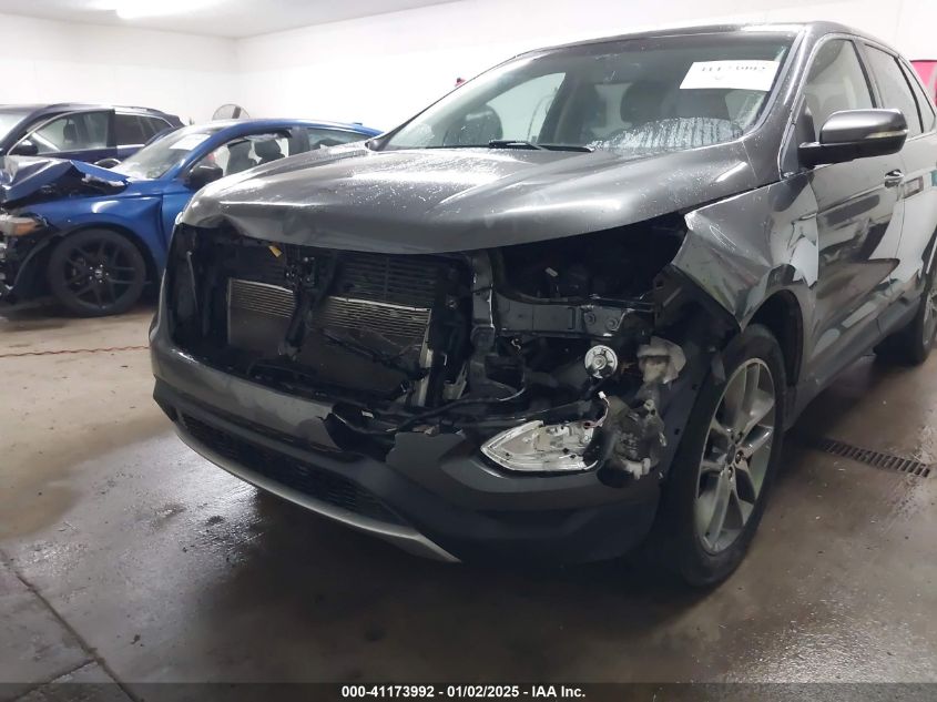 VIN 2FMTK4K85FBC38236 2015 FORD EDGE no.6