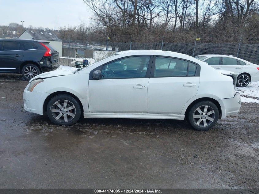 2012 Nissan Sentra 2.0 Sr VIN: 3N1AB6AP1CL752295 Lot: 41174085