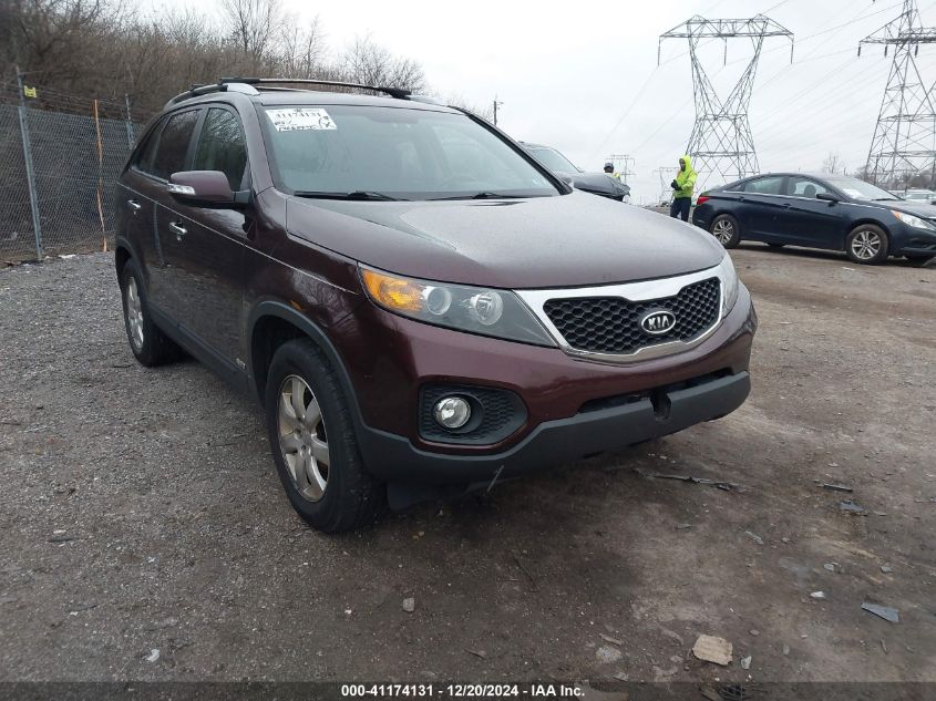 VIN 5XYKTDA69DG401279 2013 KIA Sorento, LX no.6