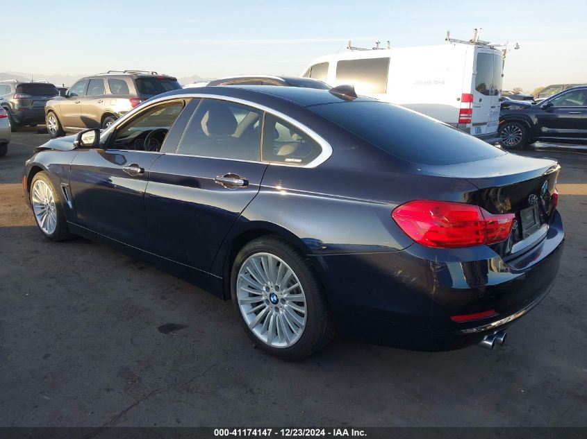 VIN WBA4A9C57FGL86665 2015 BMW 428 GRAN COUPE no.3