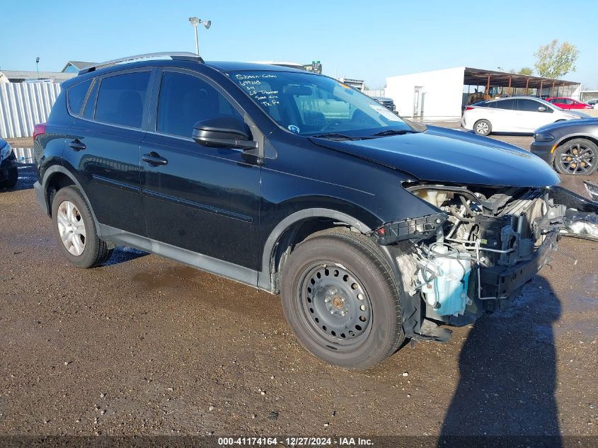 VIN 2T3ZFREV0FW217843 2015 Toyota RAV4, LE no.1