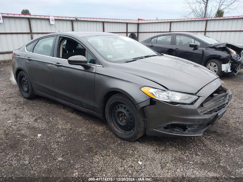 VIN 3FA6P0HD0HR242382 2017 Ford Fusion, SE no.1