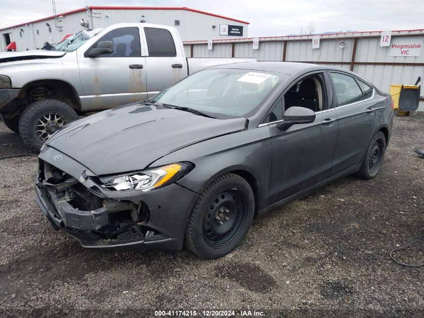 VIN 3FA6P0HD0HR242382 2017 Ford Fusion, SE no.2