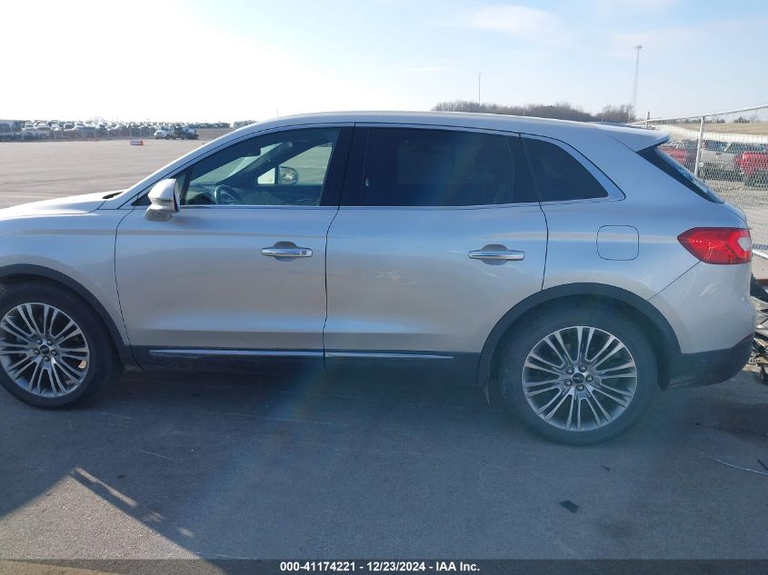 VIN 2LMTJ6LR5GBL24674 2016 LINCOLN MKX no.14