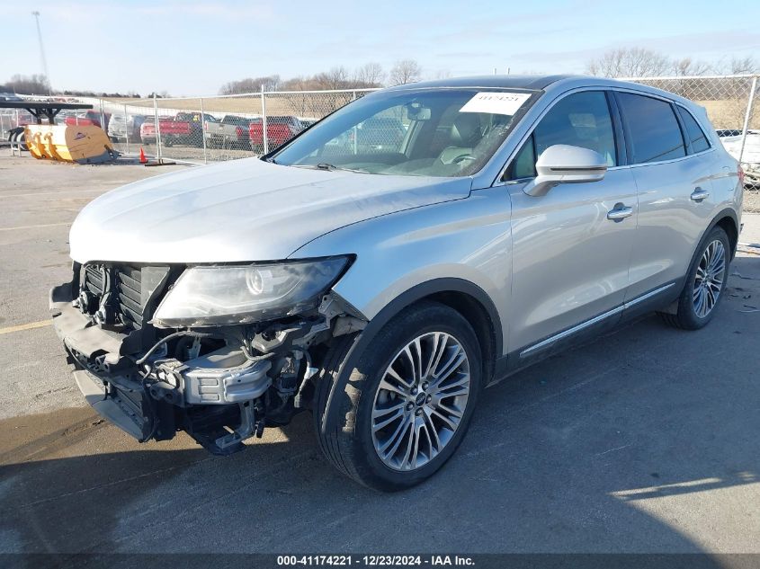 VIN 2LMTJ6LR5GBL24674 2016 LINCOLN MKX no.2