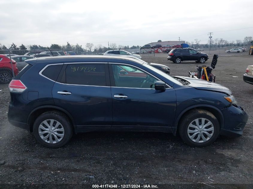 VIN 5N1AT2MKXFC914259 2015 Nissan Rogue, S no.14