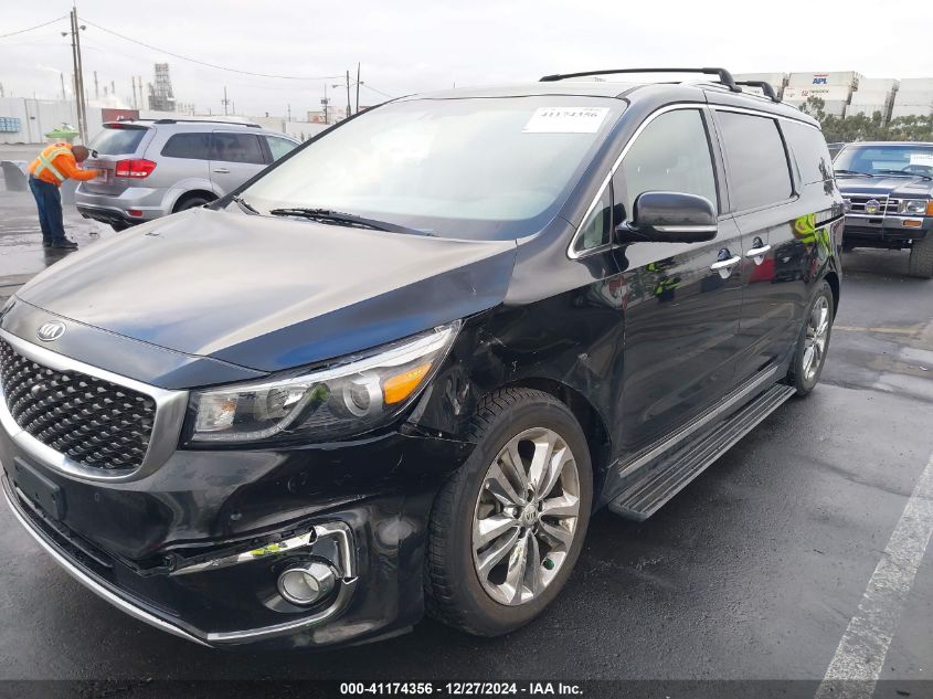 VIN KNDME5C13G6141477 2016 KIA Sedona, Sx Luxury no.6