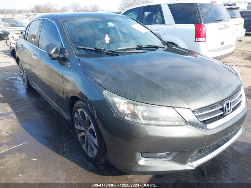 VIN 1HGCR2F57FA070617 2015 Honda Accord, Sport no.1