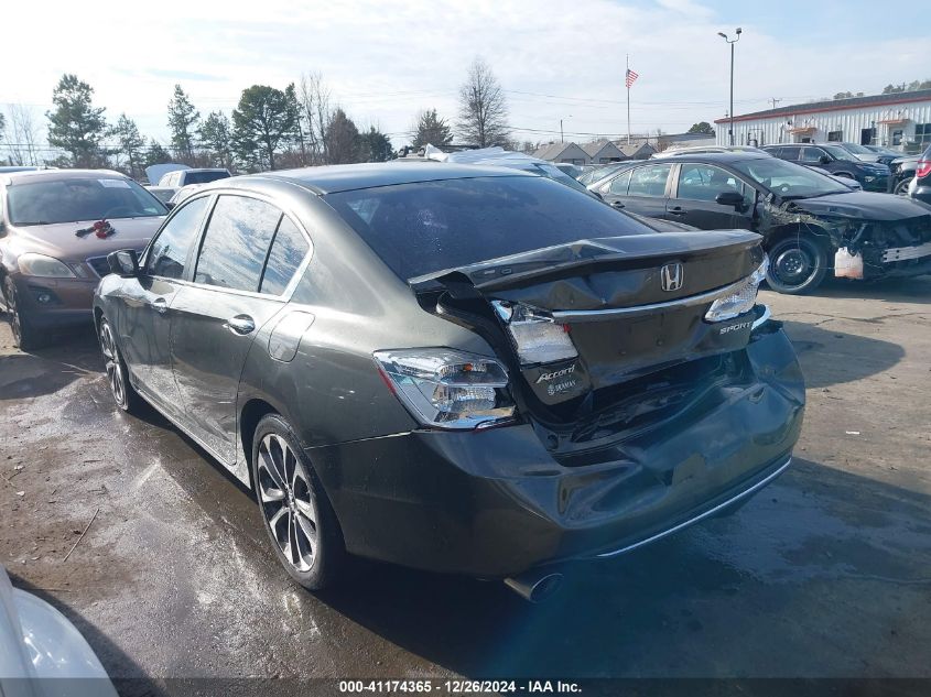 VIN 1HGCR2F57FA070617 2015 Honda Accord, Sport no.3