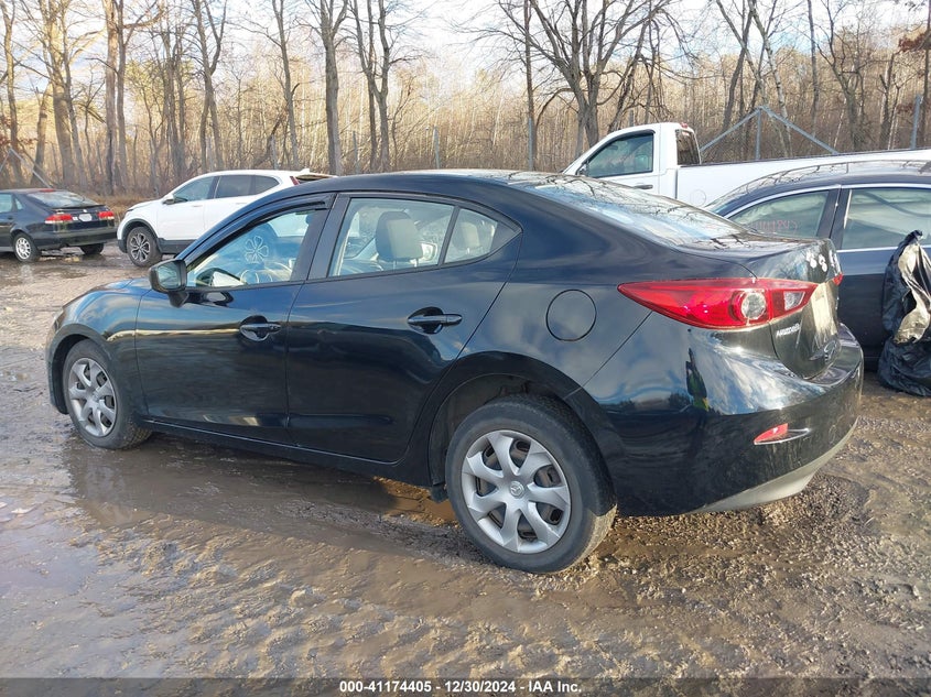 2016 MAZDA MAZDA3 VIN: JM1BM1T78G1345437