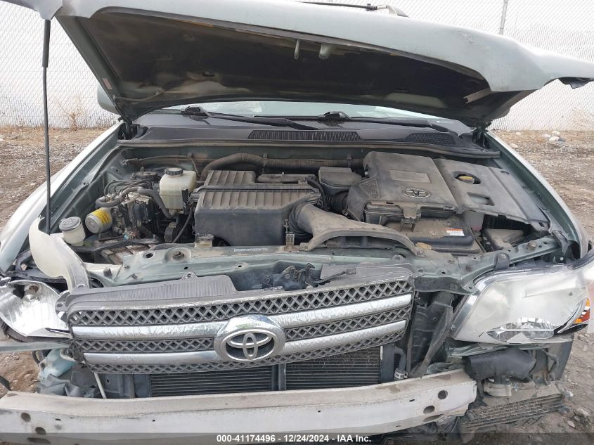 2007 Toyota Highlander Hybrid V6 VIN: JTEEW21A270035667 Lot: 41174496