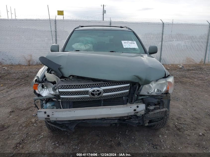 2007 Toyota Highlander Hybrid V6 VIN: JTEEW21A270035667 Lot: 41174496