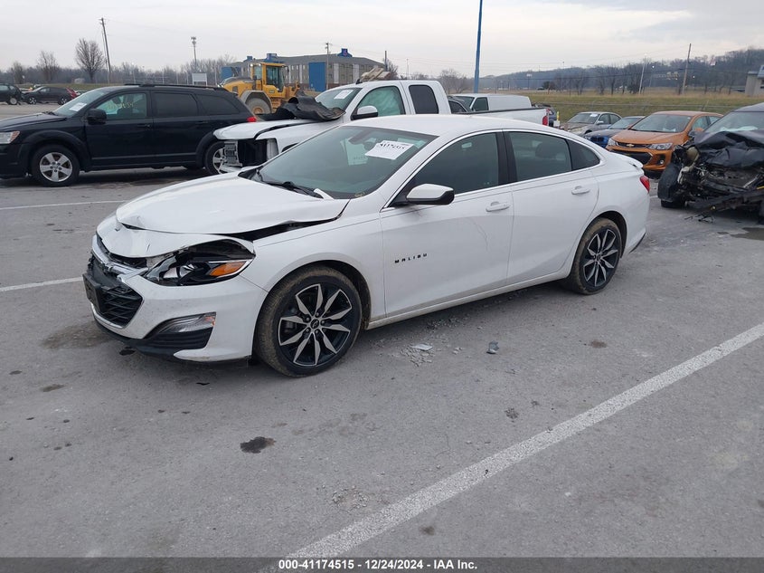 2020 CHEVROLET MALIBU VIN: 1G1ZG5ST4LF055973