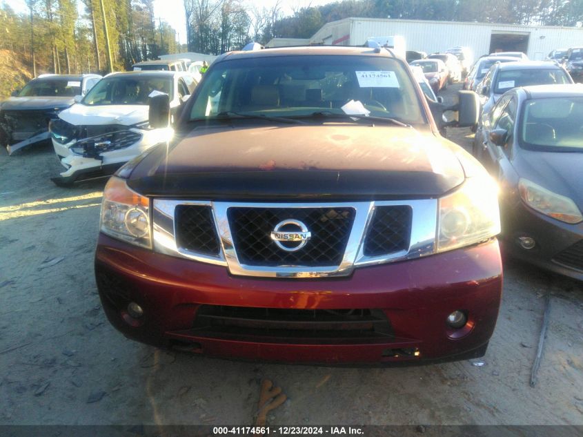 2011 Nissan Armada Sl VIN: 5N1BA0ND2BN608394 Lot: 41174561