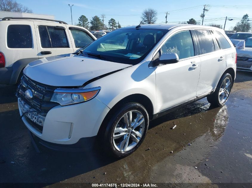 VIN 2FMDK4KC2DBA41420 2013 Ford Edge, Limited no.2