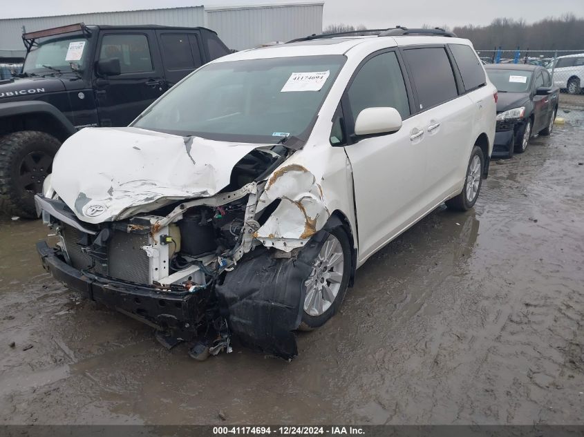 VIN 5TDDK3DCXFS104504 2015 TOYOTA SIENNA no.2