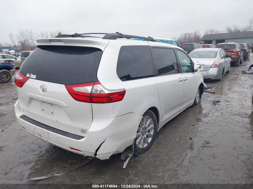 VIN 5TDDK3DCXFS104504 2015 TOYOTA SIENNA no.4