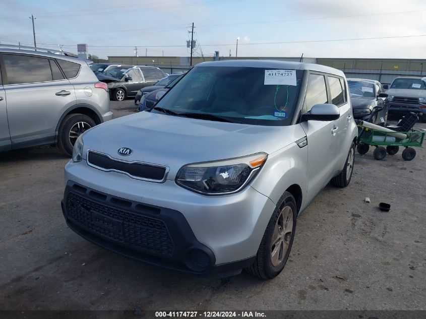 VIN KNDJN2A27G7858455 2016 KIA Soul no.2