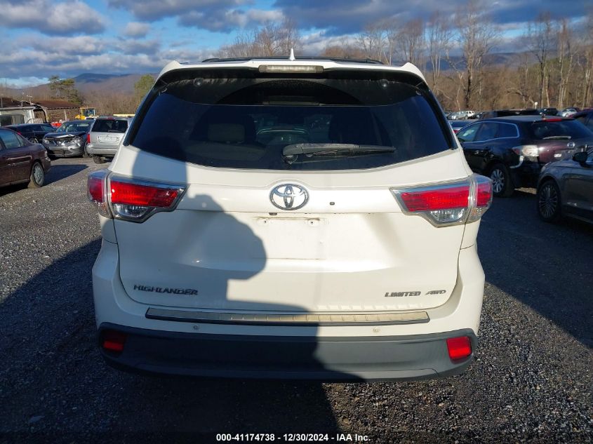 VIN 5TDDKRFH5FS078079 2015 Toyota Highlander, Limit... no.16