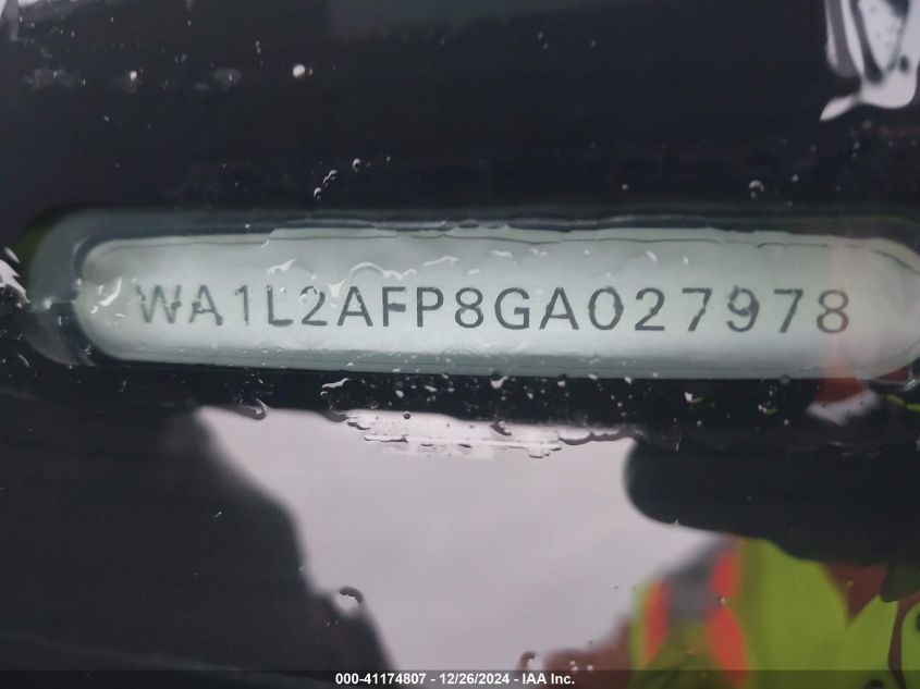 VIN WA1L2AFP8GA027978 2016 AUDI Q5 no.9