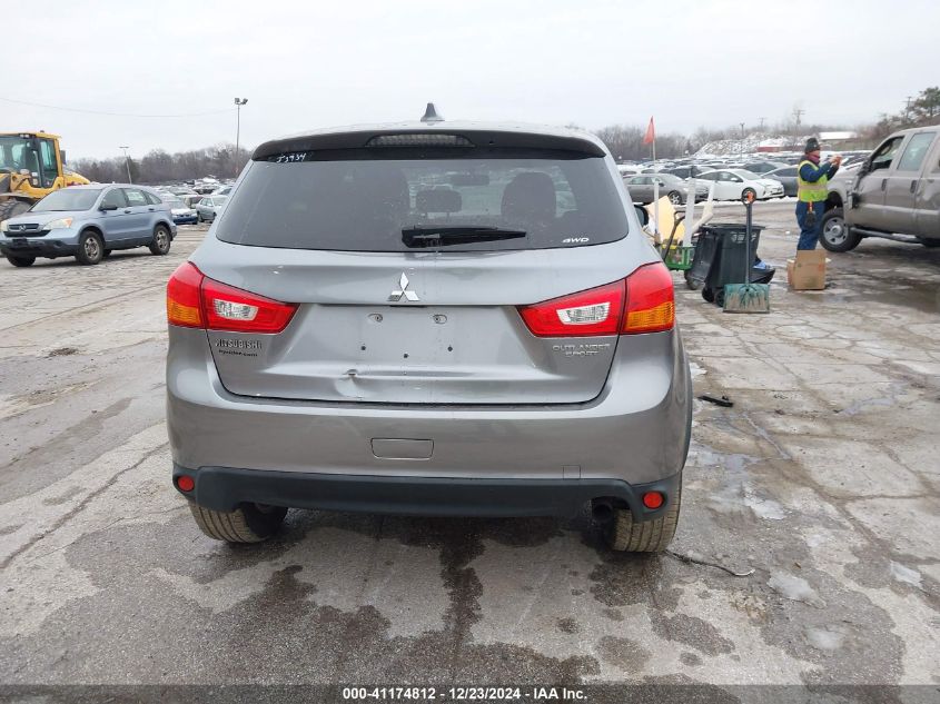 2017 Mitsubishi Outlander Sport 2.0 Es VIN: JA4AR3AU7HZ047198 Lot: 41174812